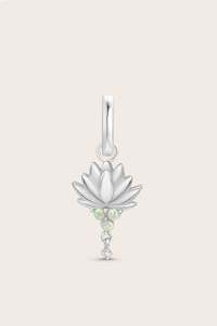 Lotus For New Beginnings: Lotus Charm - Silver