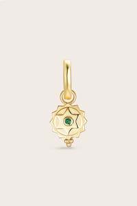 Heart Chakra Charm - Gold