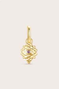 Charms: Crown Chakra Charm - Gold