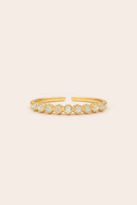 Opal Whisper Ring - Gold