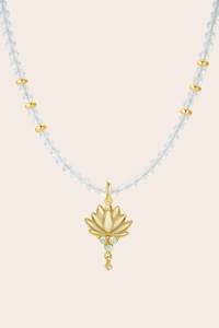 Lotus Beginnings Necklace - Gold