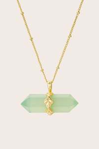Gold Necklace: Begin Again Necklace - Gold