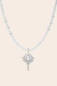 Lotus Beginnings Necklace - Silver