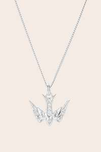 Crystal Necklaces: New Horizons Necklace - Silver