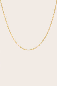 Custom Birthstone Necklace - Gold