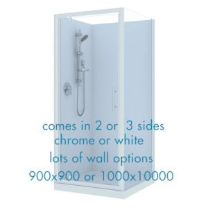 Bathroom: Raymor Brighton Square Shower 1000×1000