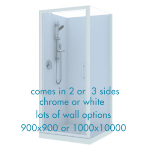 Bathroom: Raymor Brighton Square Shower 1000×1000