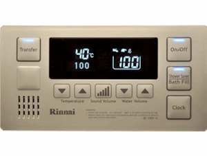 Rinnai Bathroom Deluxe Controller