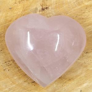 Products: Rose Quartz Heart Collecting Memories