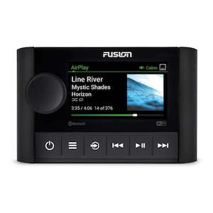 Dual Audio: Fusion Apollo Marine Stereo SRX400 with built-in Wi-Fi