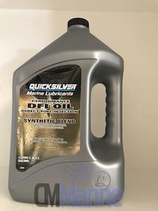 Accessories: Mercury Quicksilver Optimax Oil DFI 2-Stroke - 4 Litres
