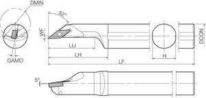 Products: S12m-svjcr08-16a Internal Spherical Machining