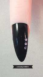 Nail Art Rhinestones: Rhinestone Light Amethyst 20pk