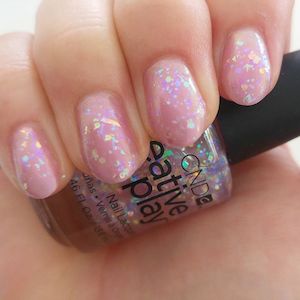 Creative Play Metallics Black: CND™ CREATIVE PLAY - Got a light? - Holographic Glitter