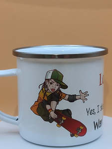 Mug - Enamel - Market