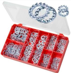 Assorted Kit: Internal & External Star Washers Qty 300