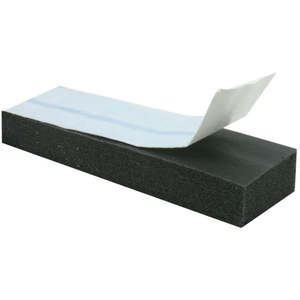 Rubber: Impaired Centre Self Adhesive Sponge Seal 9x18mm 8m Roll