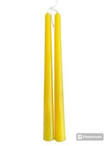 Beeswax: Tapered table candle
