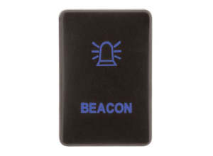 Switches: PUSH BUTTON SWITCH - LATE TOYOTA - BEACON - BLUE