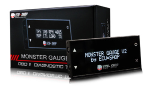 Monster Gauge - Generic fit for vehicles with OBDII ports