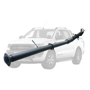 FORD RANGER PX 2016 ONWARDS 2L 3" DPF BACK EXHAUST - ALUMINIZED STEEL