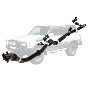 TOYOTA LANDCRUISER 80 SERIES 4.2L 1HD 3" TURBO BACK EXHAUST with CAST DUMP PIPE &hellip;