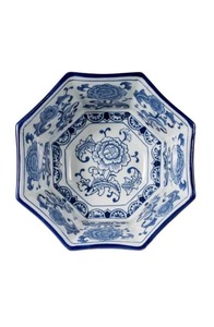 Products: Blue & White China Fruit Bowl - Coastal At Home