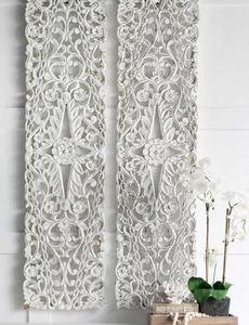 Hampton Floral Wooden Panel - Coastal At Home