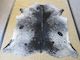 Cowhide Medium - Black & White salt + pepper