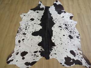 Large Cowhide - Black and White Salt + Pepper - SKU 9741