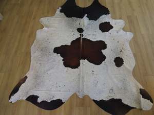 Large Cowhide - Red Black - SKU 9797