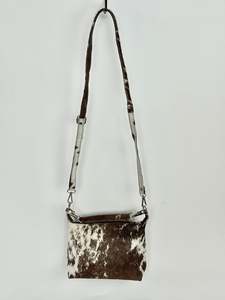 The Mini Shoulder 2 in 1  - Brown + White