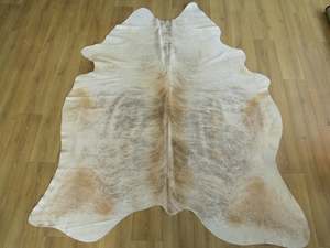 Sale Large Cowhides: SALE Large Cowhide - Light Brindle