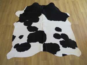 Cowhide Medium - Black & White SKU 240