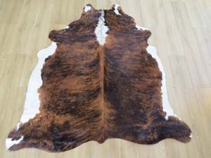 Cowhide Medium SKU 787  - Dark Brindle Brindle