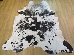 Super Cowhide - Black + White Dapple - SKU 9763