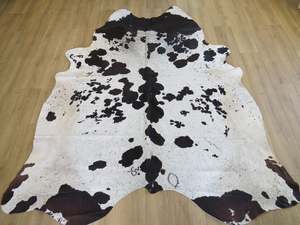 Super Cowhide Black & White Salt + Pepper (Speckled Park) - SKU 9742
