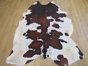 Xl Super Cowhides: Super Cowhide - Red Black - SKU 9724