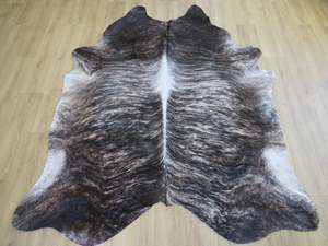 Super Cowhide Caramel Black Brindle - SKU 9739