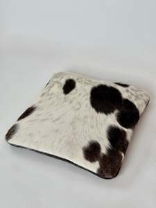 Square seat topper - Walnut Brown + White