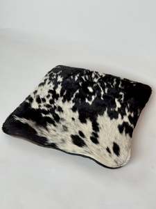 Seat Topper Round And Square: Square seat topper - Black Brown + White