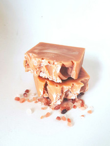 Products: Pink clay and Himalayan salt Coastal soap NZ