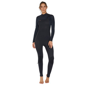 Wetsuits: O’Neill Women’s 4/3+mm Hyperfreak Chest Zip Wetsuit Black