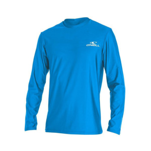 Rash Shirts, UV: O’Neill Men’s Rashie Reactor L/S UV Pacific