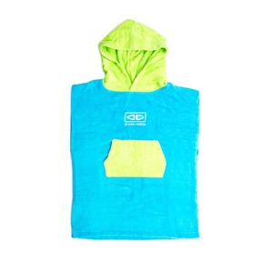 Surf: Ocean & Earth Toddlers Hooded Poncho Blue