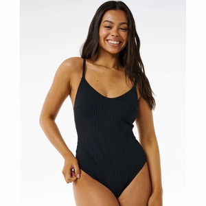Rip Curl Women’s Premium Surf Cheeky 1pc Blk