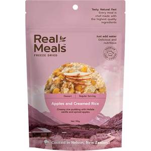 Real Meals Apples On Creamed Rice