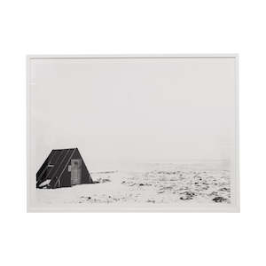 Wall Art: Lone Cabin Framed Wall Art