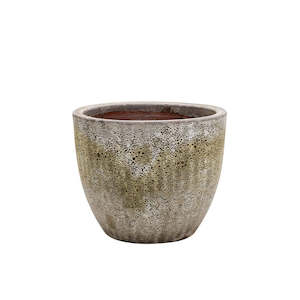 Westhampton Rustic Lava Egg Pot - Small