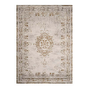 Turkish Style Distressed Rug 2.4m x 3.4m - Faded Grey Tones